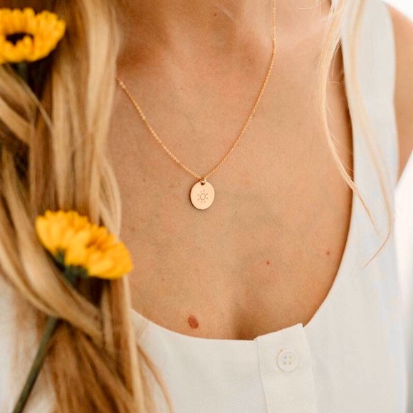 “Here Comes the Sun” Bohemian IndieHippie Necklace - Picture 10 of 10